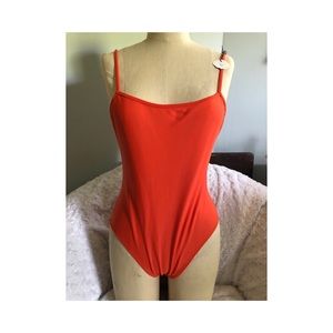 Brazilian one piece low back